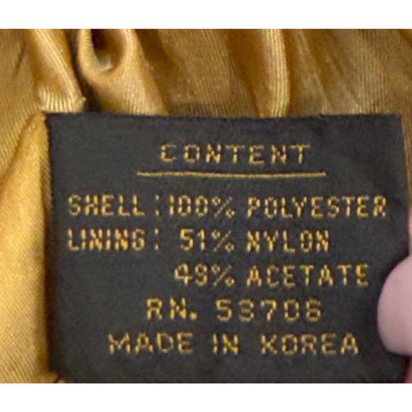 Vintage Lucien Garson Jacket 80's Chic Womens Oversized Size L Shoulder Pads - Picture 6 of 12